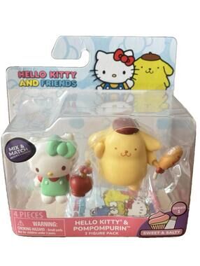 Sanrio Sweet & Salty Hello Kitty 2-Pack Mini Figures Pompompurin Series 1 NEW